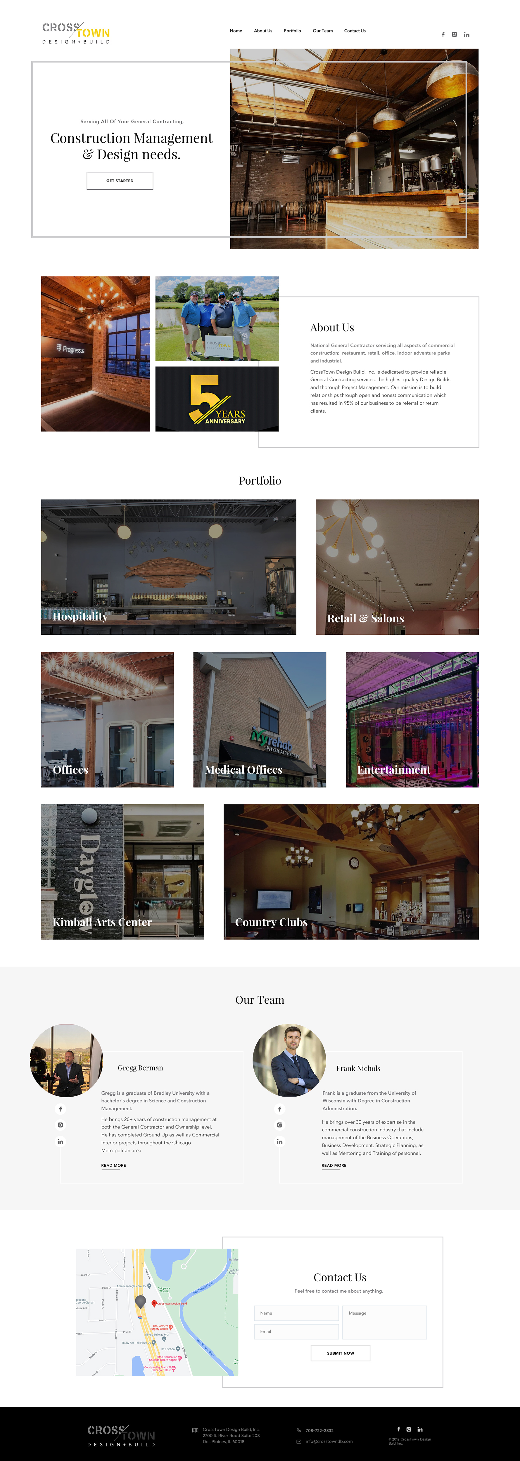 Web Design by SAC-D for Crosstown Design Build | Design #28694164