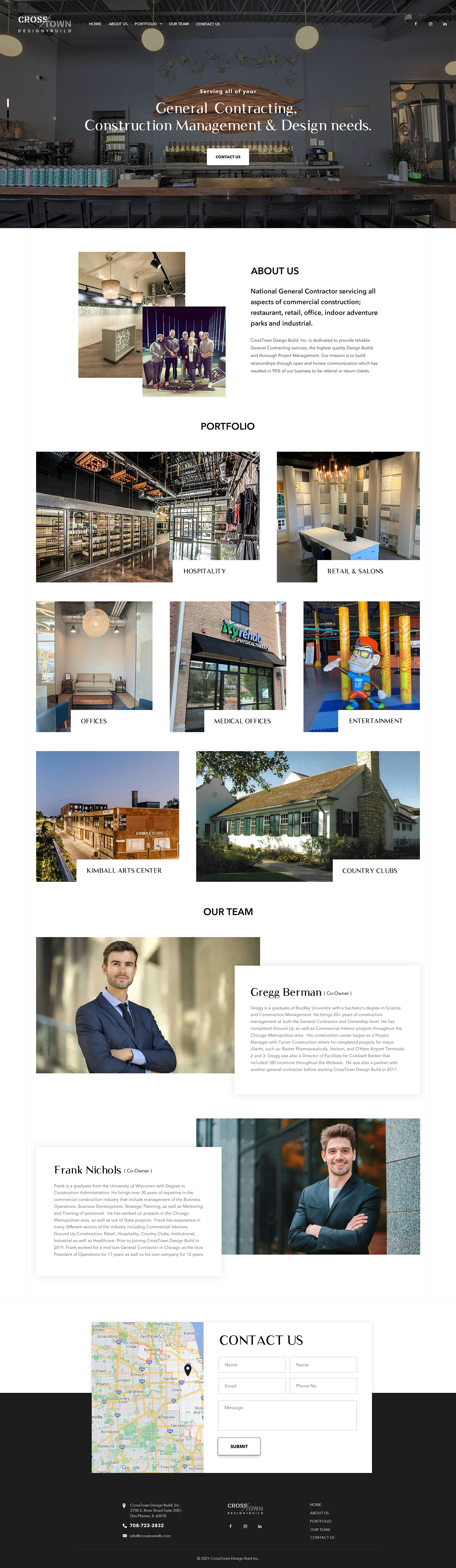 Web Design by SAC-D for Crosstown Design Build | Design #28694165