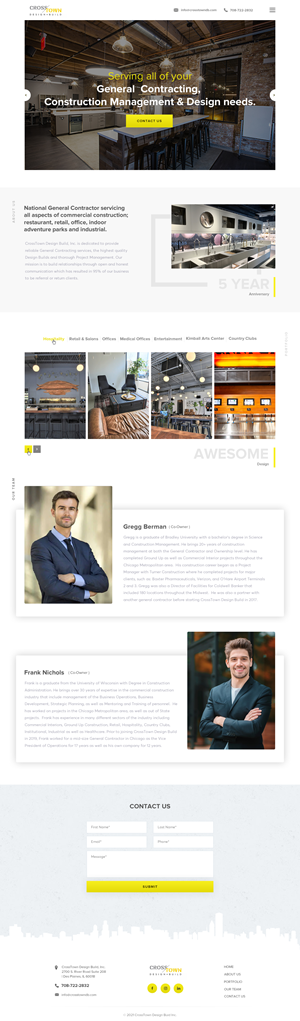 Web Design by SAC-D for Crosstown Design Build | Design: #28694166