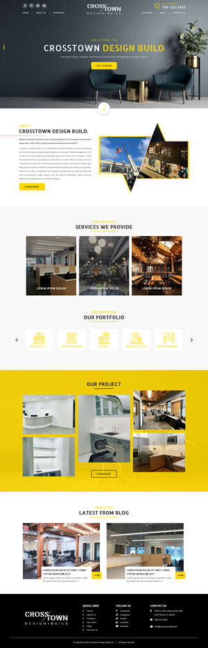 Web Design by Titan Eagle for Crosstown Design Build | Design: #28684804