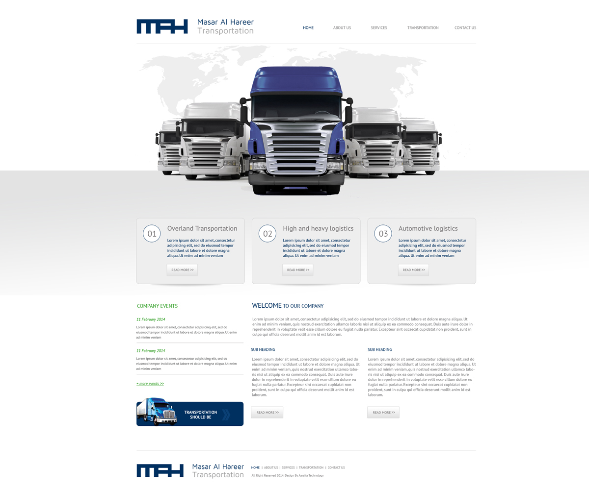 Web Design by aarsita for Masar Al Hareer | Design #3118749