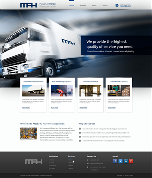 Web Design par Emmanuel pour Masar Al Hareer | Design : #3113154