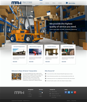 Web Design par Emmanuel pour Masar Al Hareer | Design : #3113156