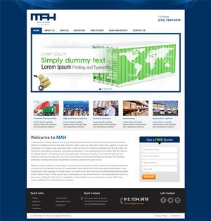Web Design par Mayank Patel pour Masar Al Hareer | Design : #3103873