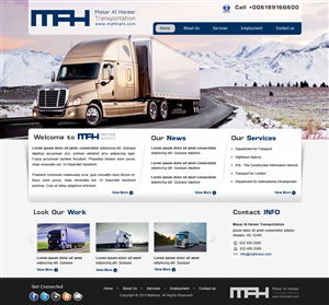 Web Design par webxvision pour Masar Al Hareer | Design : #3097172