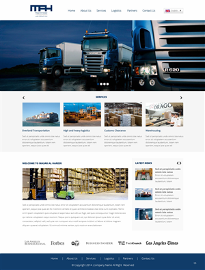 Web Design par pb pour Masar Al Hareer | Design : #3091509