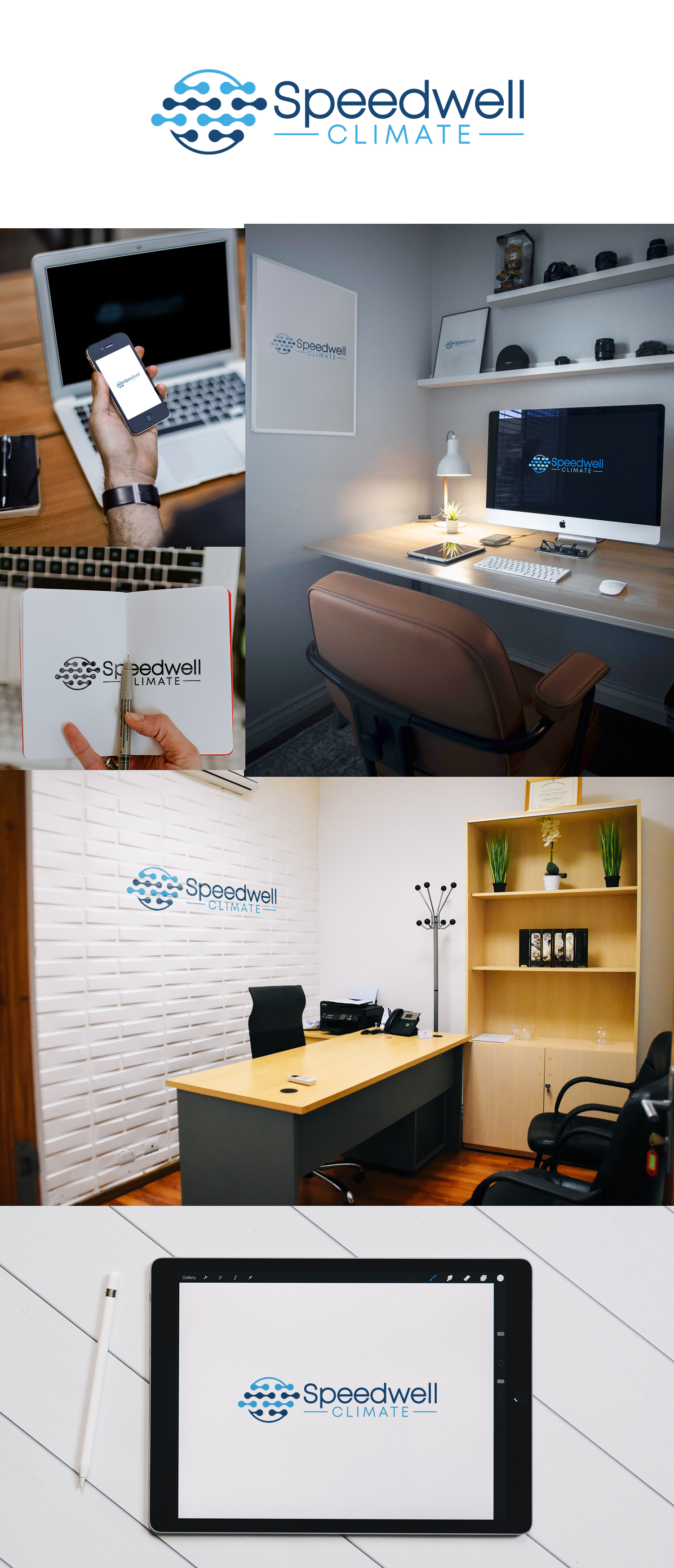 Logo Design by 439 Creations for Speedwell Climate | Design #28684368