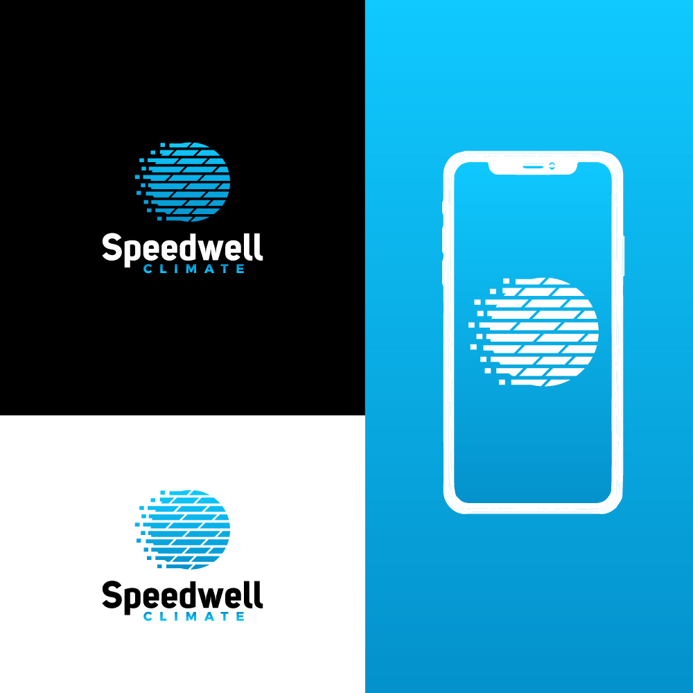 Logo Design by AlphabetZero.com for Speedwell Climate | Design #28692287