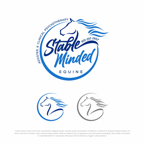 Stable Minded Equine-Assisted & Clinical Psychotherapy | Logo-Design von ArtTam