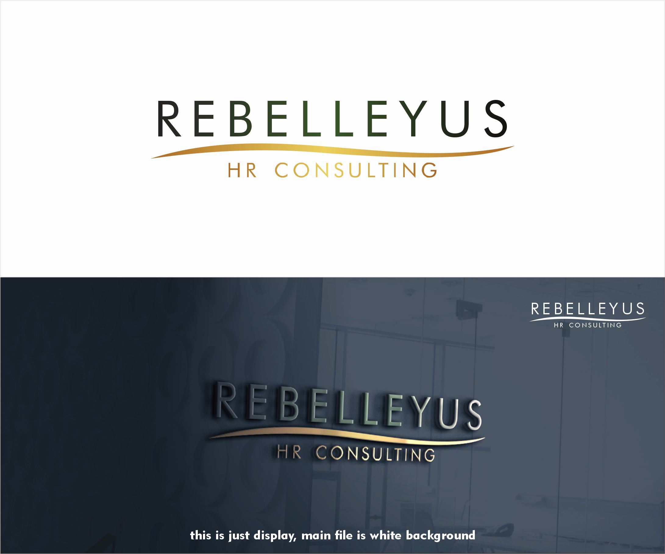 Logo Design by alkaline for Rebelleyus inc. | Design #28685677