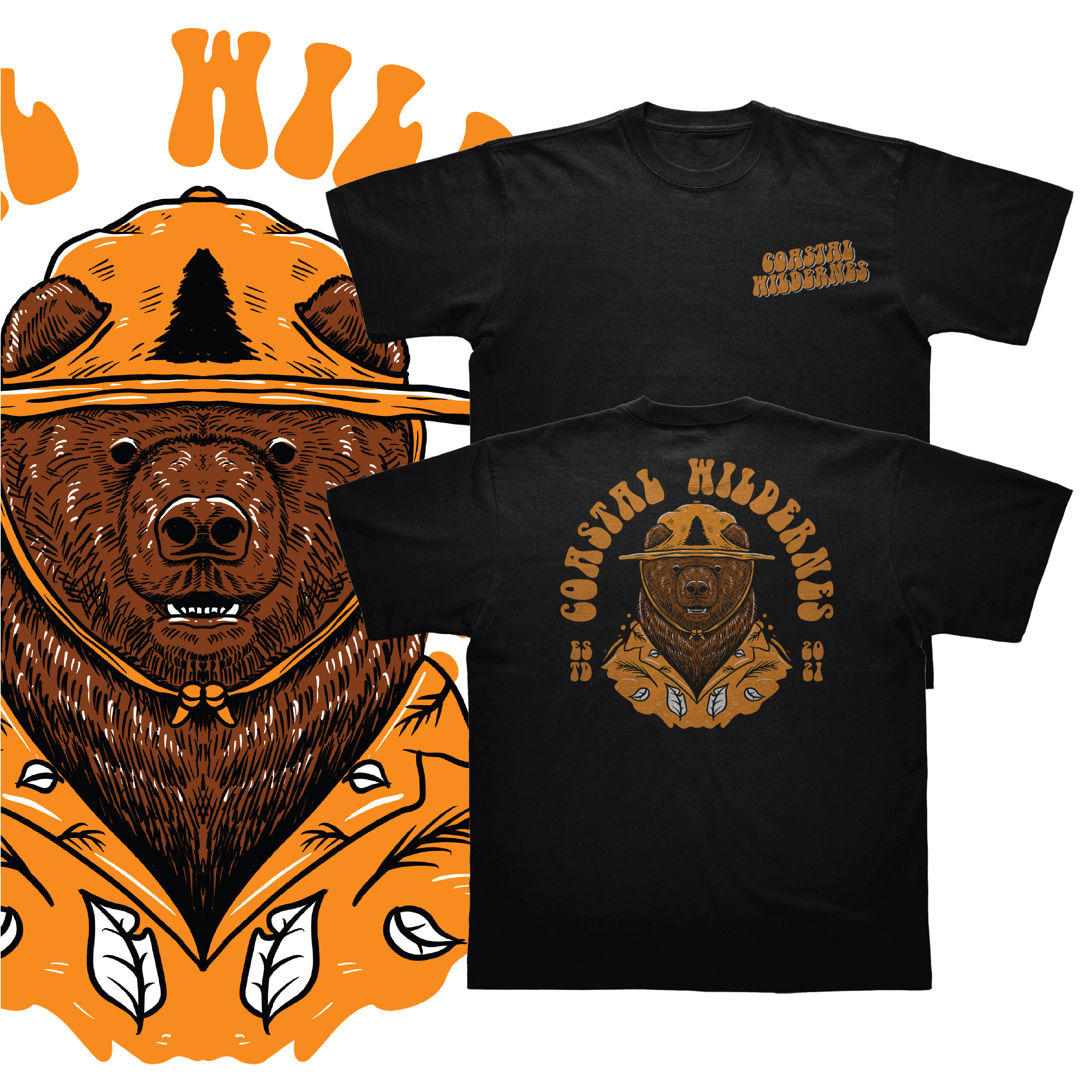 T-shirt Design by Rifqi 7 for Coastal Wilderness | Design #28699764