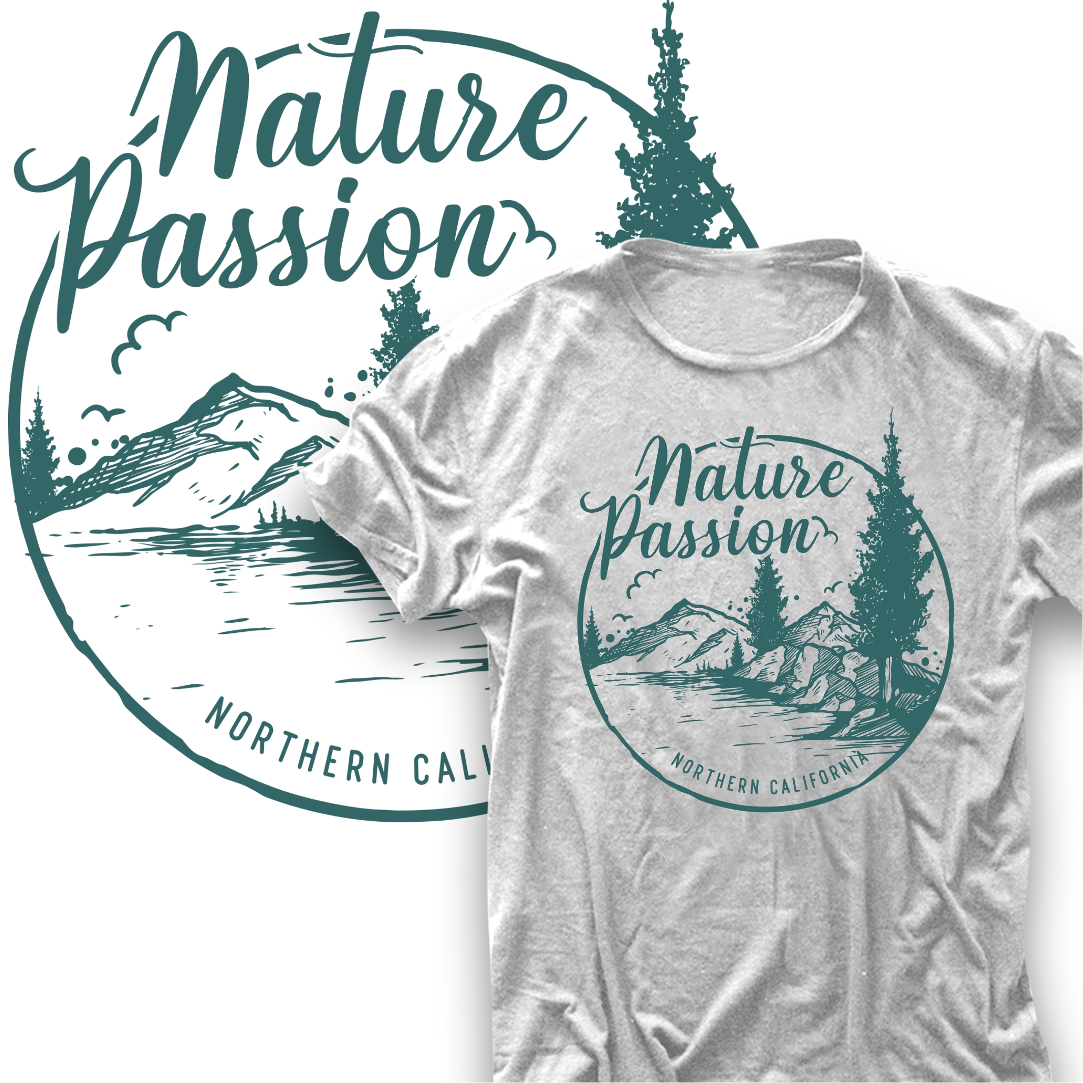 Design de T-shirt par guruntool pour Coastal Wilderness | Design #28712693