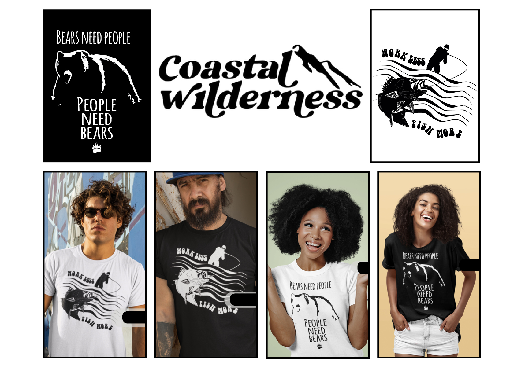 T-shirt Design by QWERTY graphics for Coastal Wilderness | Design #28695145