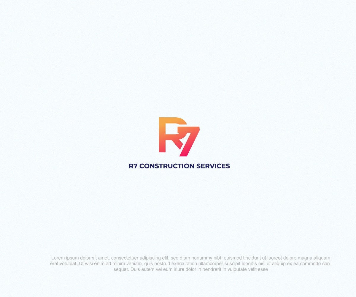 Logo Design by Niizam Uddin for R7 Construction Services, LLC | Design #28716138