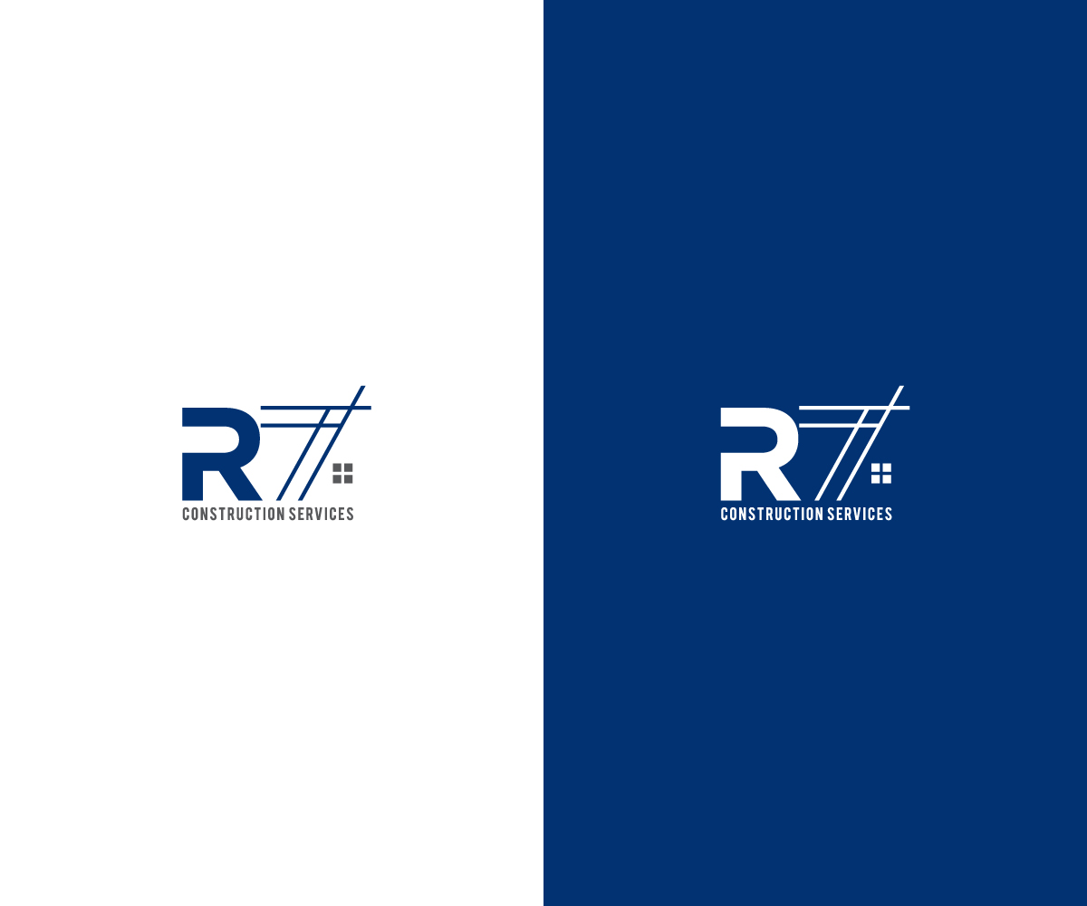 Logo Design by jonkonrad for R7 Construction Services, LLC | Design #28688452