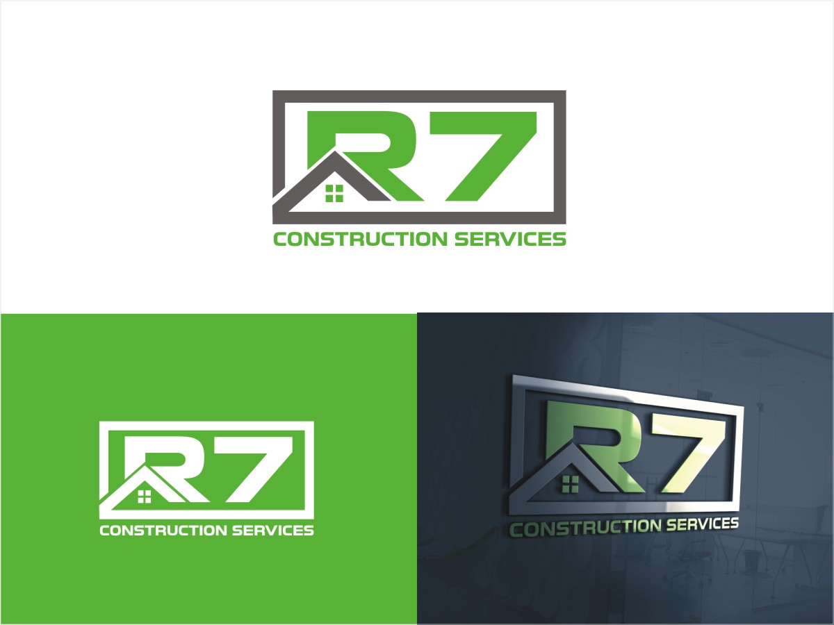 Logo Design by creative Sujsa for R7 Construction Services, LLC | Design #28689002