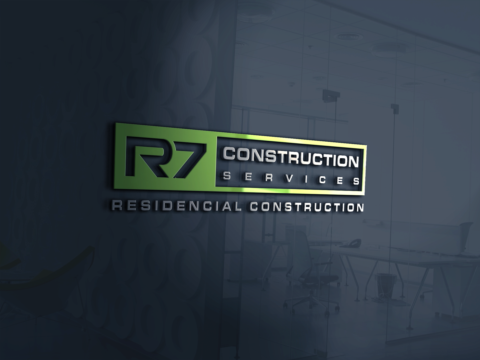 Logo Design by Graphixpointt for R7 Construction Services, LLC | Design #28712521