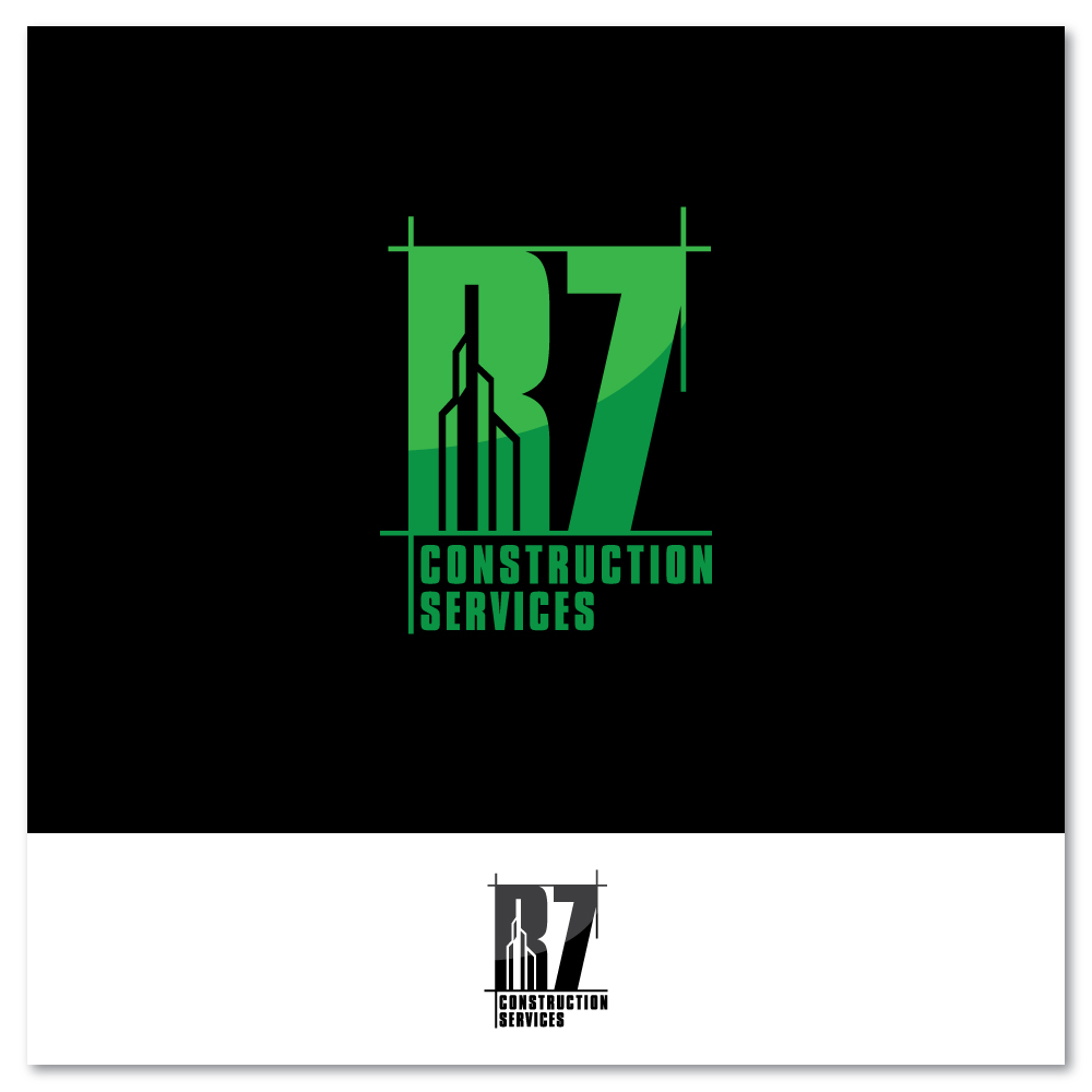 Logo Design by Sujit Banerjee for R7 Construction Services, LLC | Design #28687728