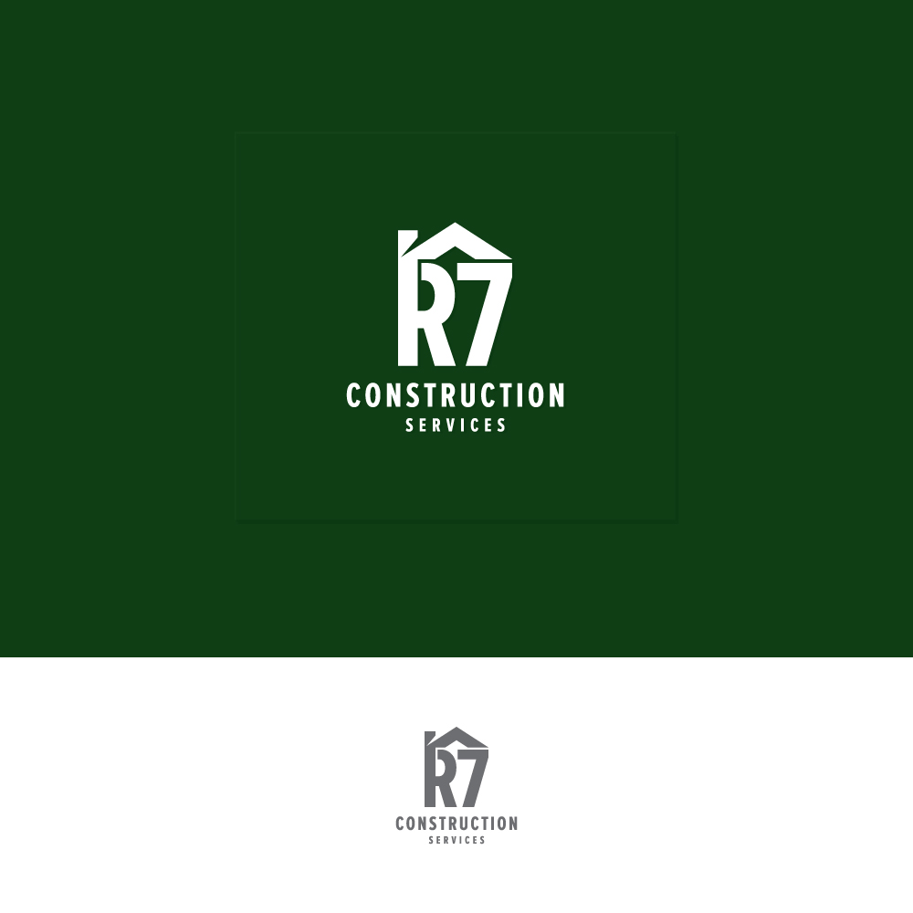 Logo Design by Sujit Banerjee for R7 Construction Services, LLC | Design #28687735