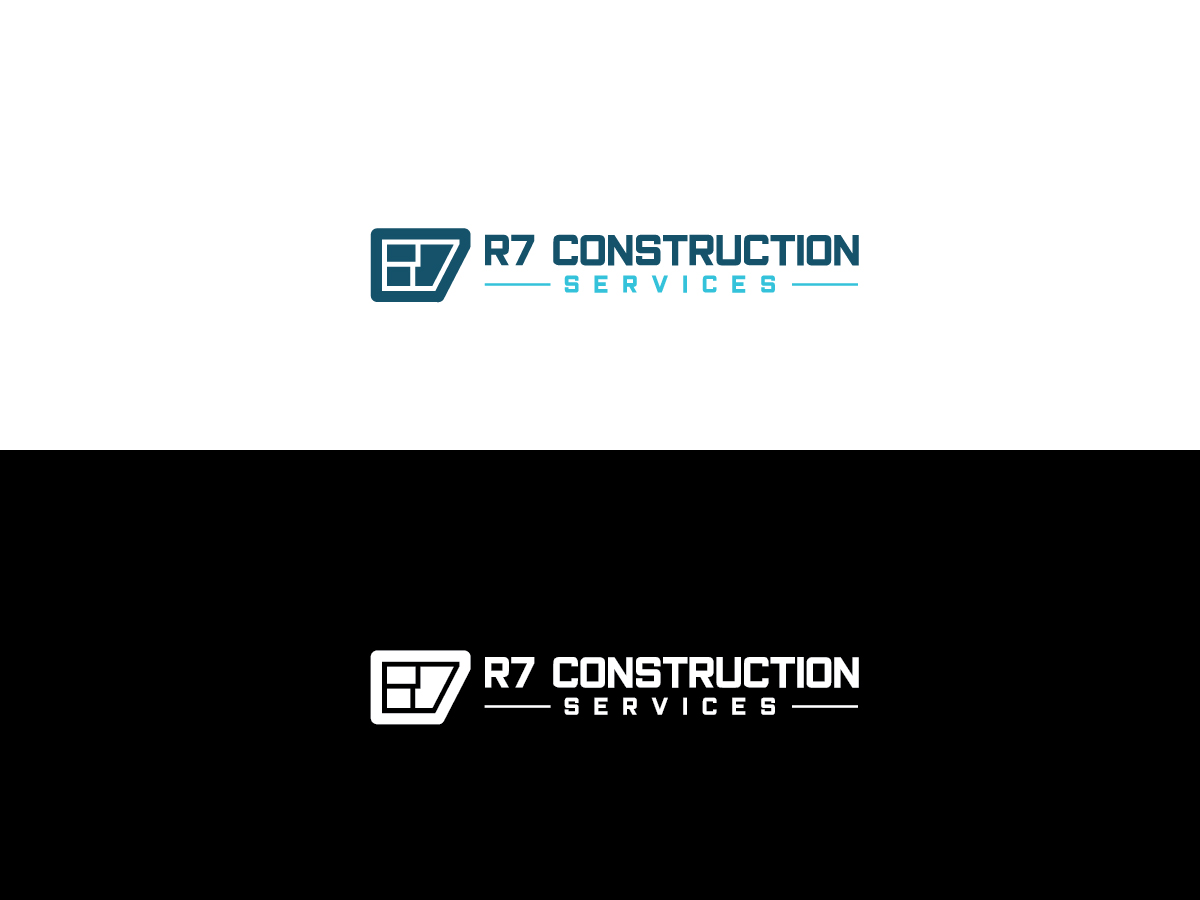 Logo Design by Brain.Art for R7 Construction Services, LLC | Design #28685936