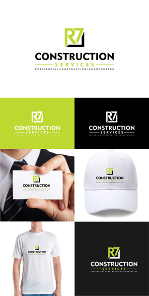 Logo Design by fly  design for R7 Construction Services, LLC | Design: #28687761