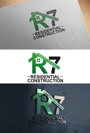 Logo Design by fly  design for R7 Construction Services, LLC | Design: #28688177