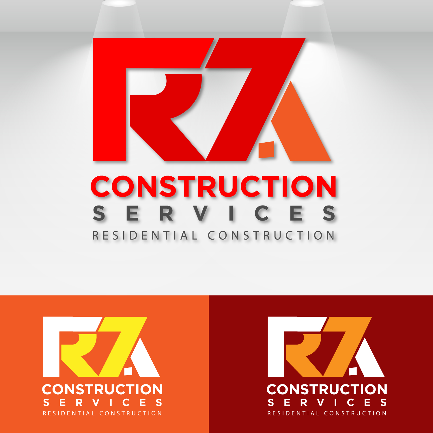 Logo Design by concepts for R7 Construction Services, LLC | Design #28721497