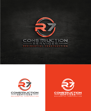 Logo Design by AlphabetZero.co.uk for R7 Construction Services, LLC | Design: #28695678