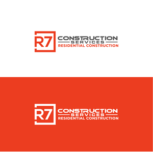 Logo Design by AlphabetZero.co.uk for R7 Construction Services, LLC | Design: #28695679