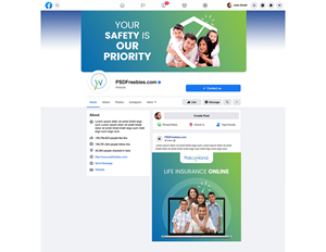 Facebook Design by Jeewz for this project | Design: #28694070