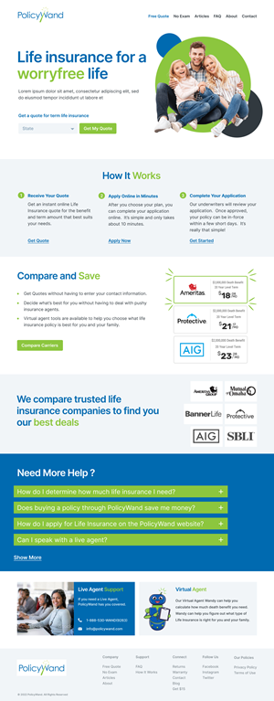 Web Design by Ash  for this project | Design: #28696098