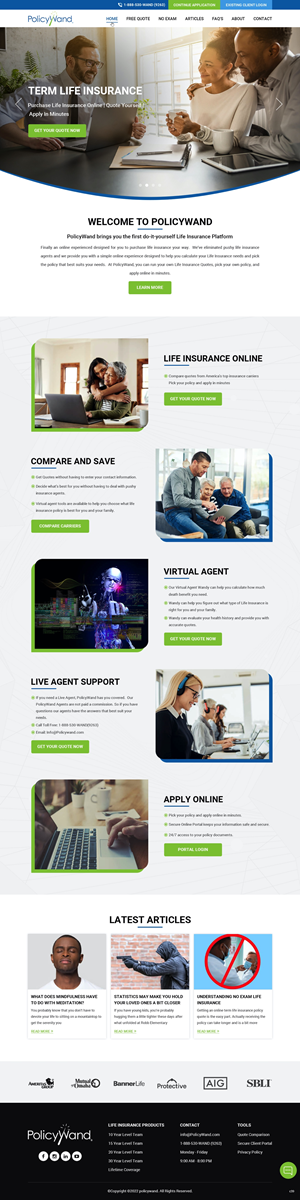 Web Design by pb for this project | Design: #28695553