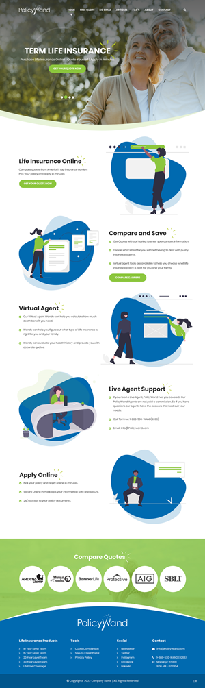 Web Design by pb for this project | Design: #28695555
