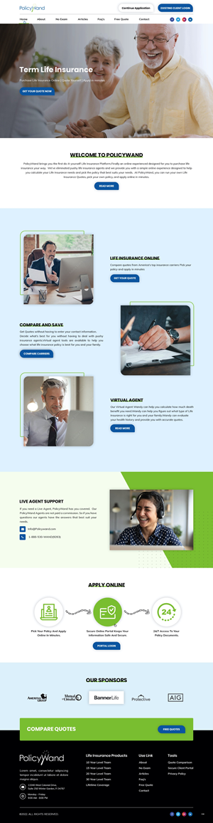 Web Design by pb for this project | Design: #28695560