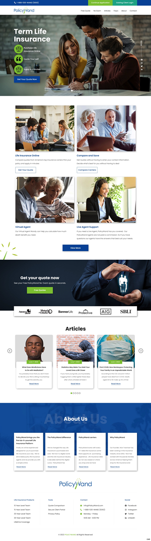 Web Design by pb for this project | Design: #28695561