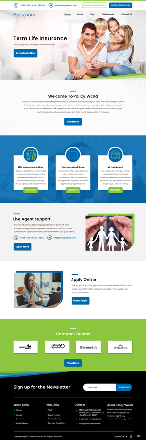 Web Design by pb for this project | Design: #28695567