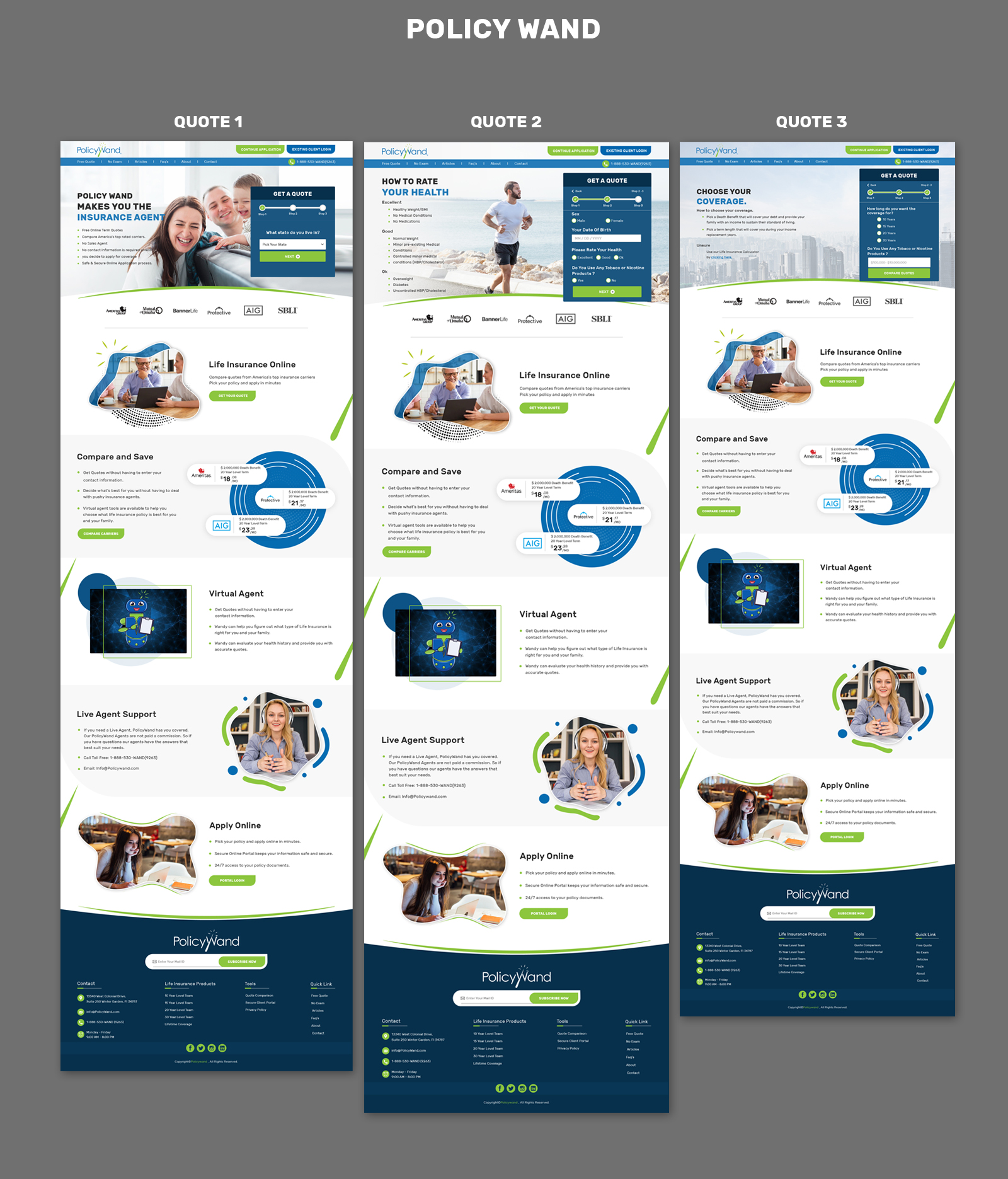 Web Design by sai.designer87 for this project | Design #28700431