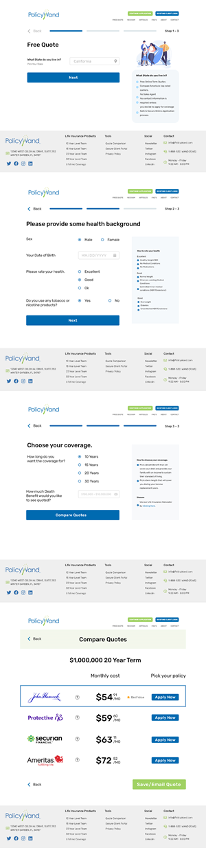 Web Design par Nestian_ pour ce projet | Design #28699207