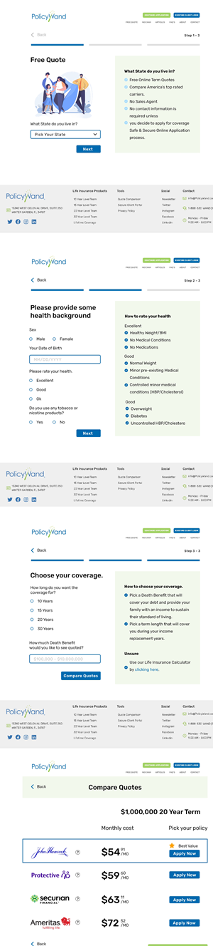 Web Design by Nestian_ for this project | Design: #28699243