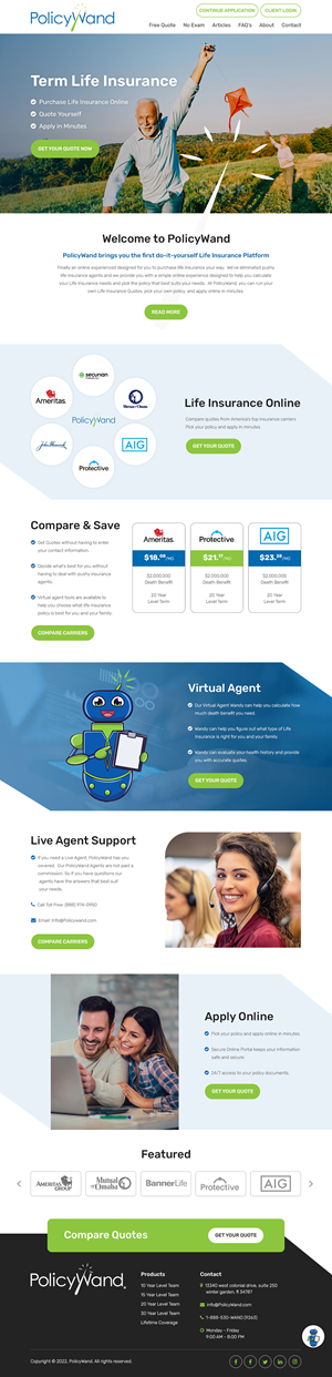 Web Design by Starlyn DS for this project | Design: #28693541