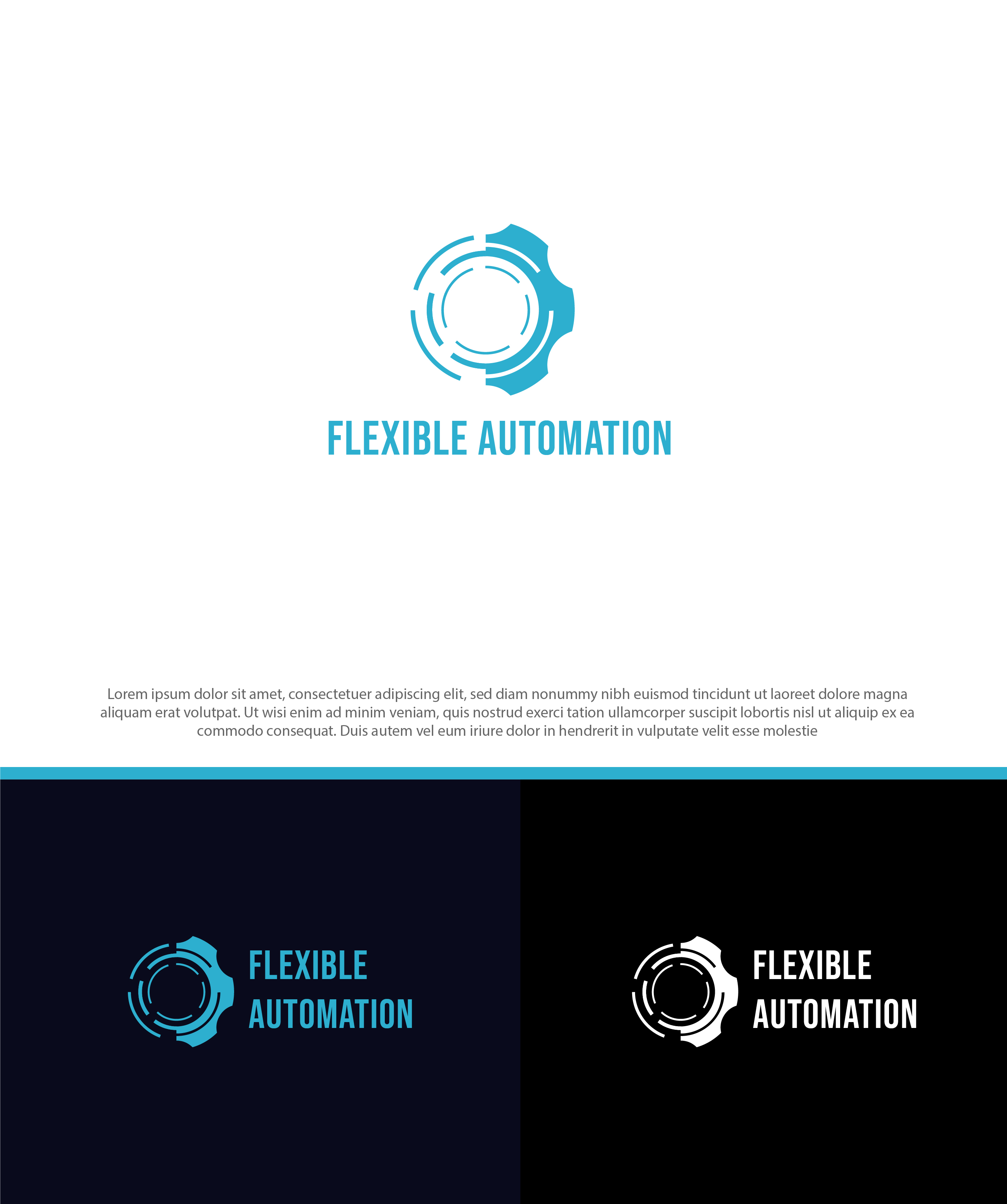 Logo Design by RikoAji for FLEXIBLE AUTOMATION | Design #28697851