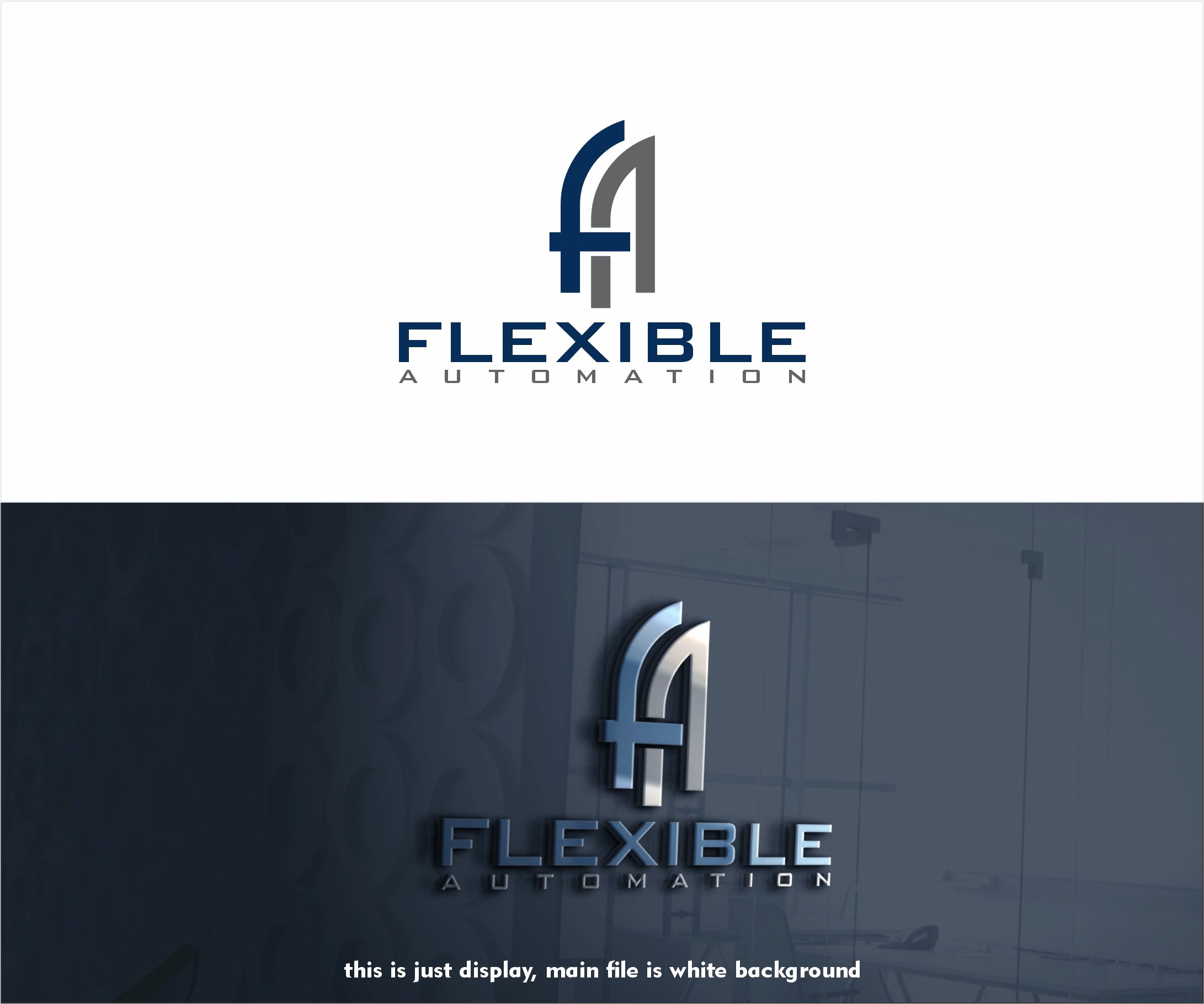 Logo Design by alkaline for FLEXIBLE AUTOMATION | Design #28694632
