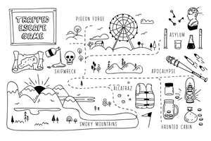 Graphic Design by karika for Trapped Escape Game | Design: #28689592