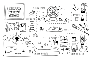 Graphic Design by karika for Trapped Escape Game | Design: #28689890