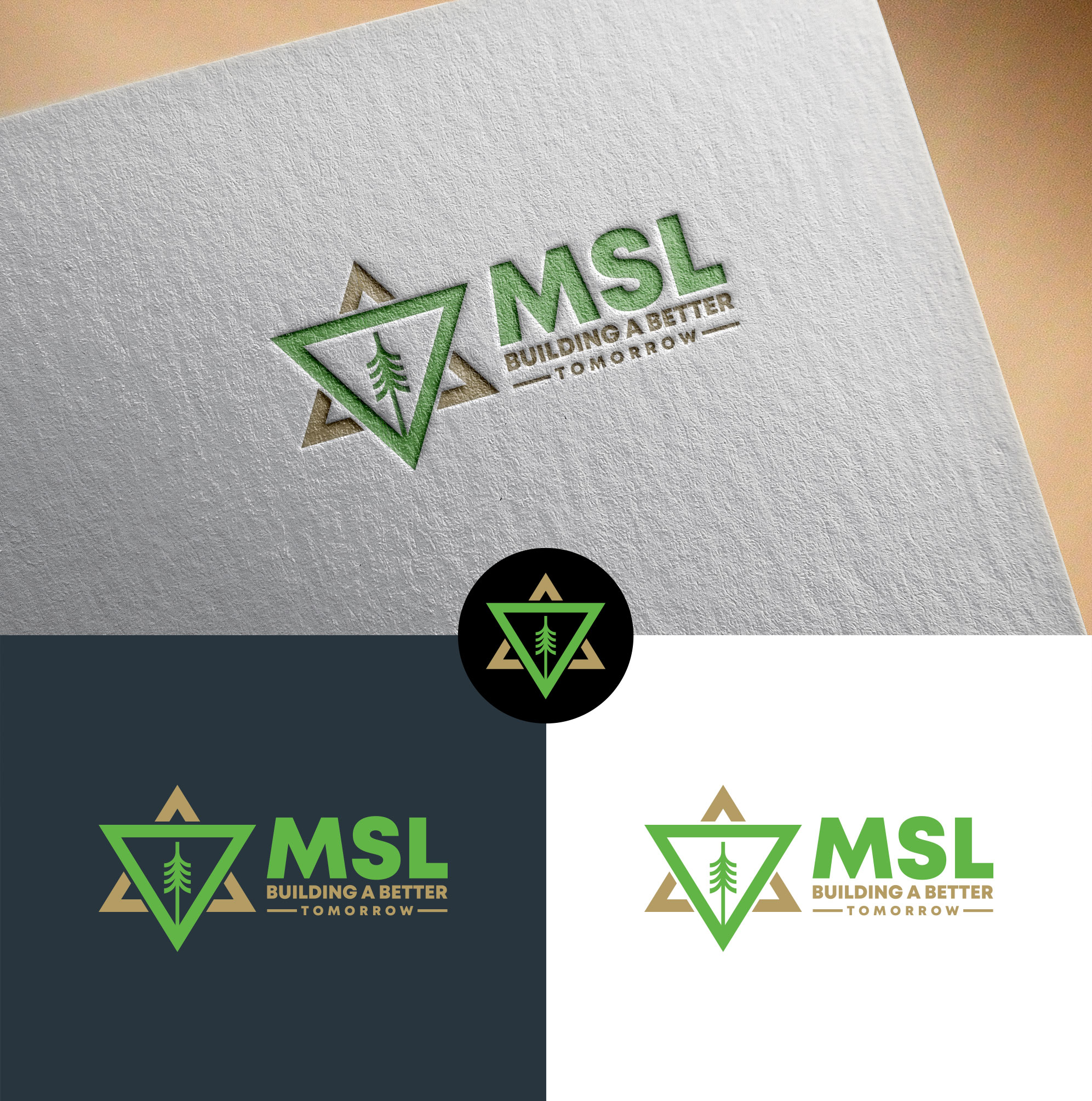 Logo Design by sun_bird for MSL Fibre | Design #28723847
