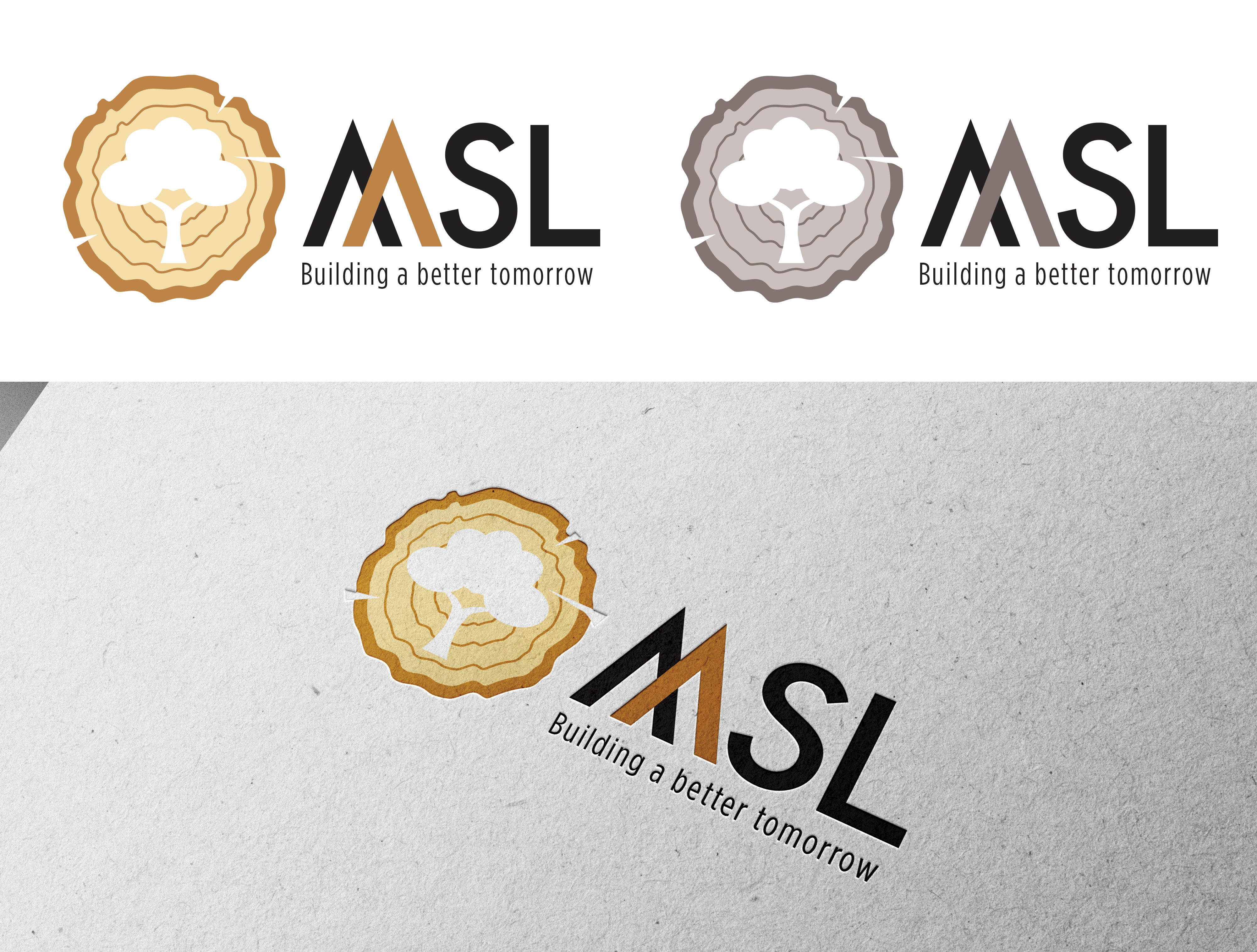 Logo Design by vanepog for MSL Fibre | Design #28690006