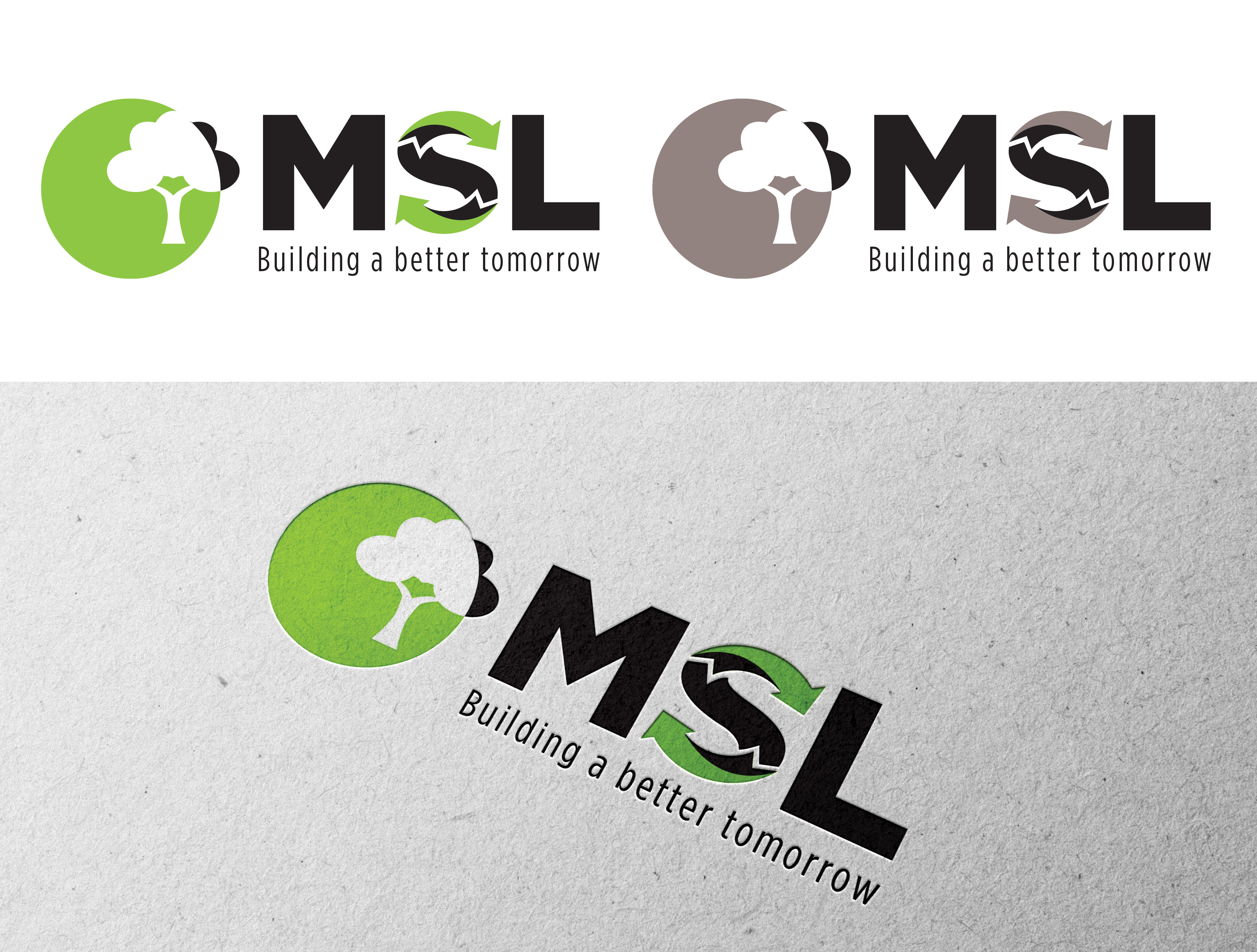 Logo Design by vanepog for MSL Fibre | Design #28690009