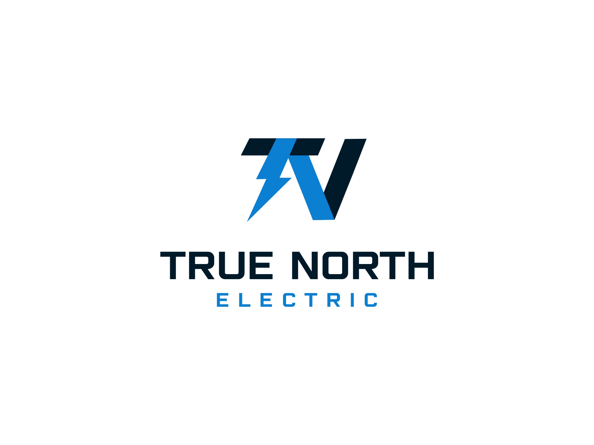Logo Design by beard.art for True North Electric | Design #28693022