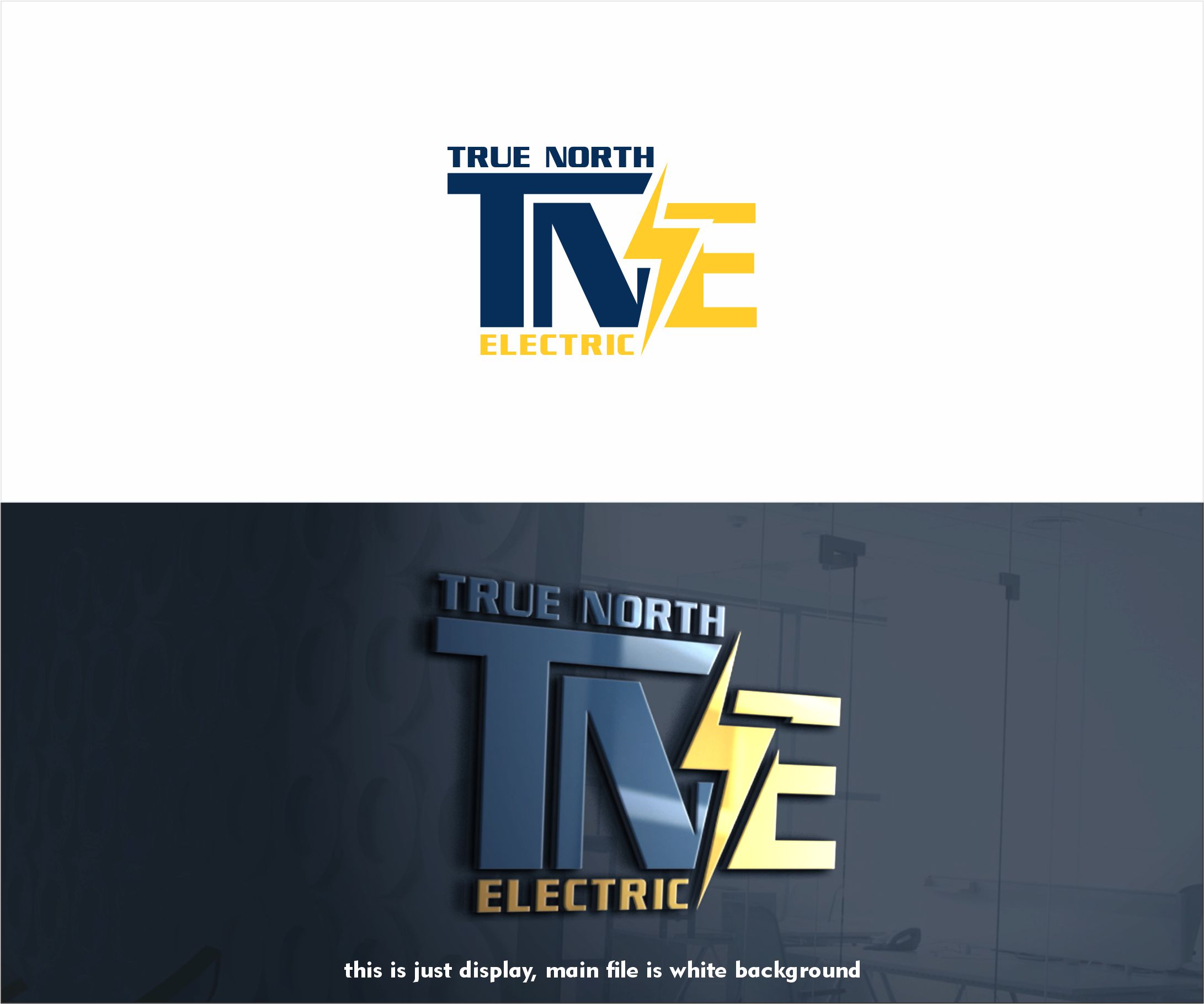 Logo Design by alkaline for True North Electric | Design #28691666