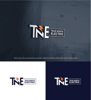 Logo Design by somani for True North Electric | Design: #28692898